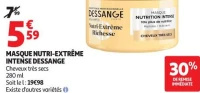 MASQUE NUTRI-EXTRÊME INTENSE DESSANGE