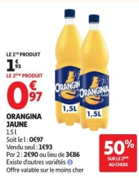 ORANGINA JAUNE