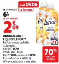 ADOUCISSANT LIQUIDE LENOR