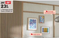Panneau mural Colva 120x60 cm