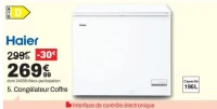 Congélateur Coffre Haier