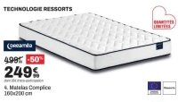 Matelas Complice 160x200 cm