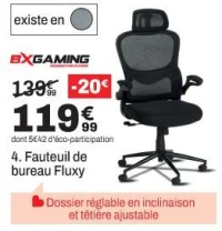4. Fauteuil de bureau Fluxy