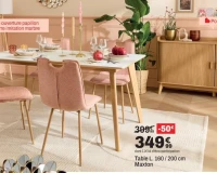 Table L. 160 / 200 cm Maxton