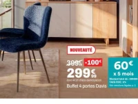 Buffet 4 portes Davis