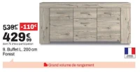 Buffet L. 200 cm Forest