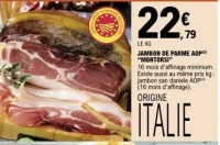 JAMBON DE PARME AOP "MONTORSI"