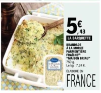 BRANDADE À LA MORUE PARMENTIÈRE FRAÎCHE
