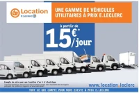 UNE GAMME DE VÉHICULES UTILITAIRES À PRIX E.LECLERC