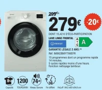 LAVE LINGE FRONTAL (i) INDESIT