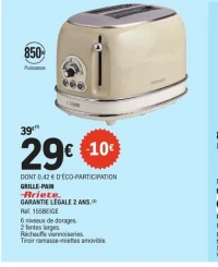 GRILLE-PAIN Ariete