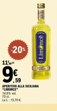 APERITIVO ALLA SICILIANA "LIMONCE"