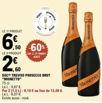 DOC TREVISO PROSECCO BRUT "MIONETTO"