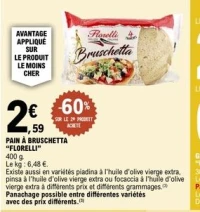 PAIN À BRUSCHETTA "FLORELLI"