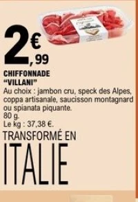 CHIFFONNADE "VILLANI"
