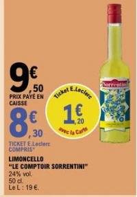 LIMONCELLO "LE COMPTOIR SORRENTINI"