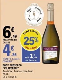 DOC PROSECCO "VILAVERONI"