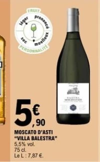 MOSCATO D'ASTI "VILLA BALESTRA"