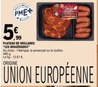 PLATEAU DE GRILLADES "LES BRASÉRADES"