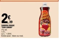 SANGRIA ROUGE "DON SIMON"