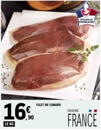 FILET DE CANARD