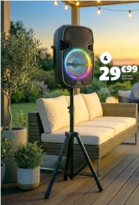 Enceinte + trépied