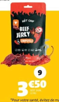 Bœuf séché 25g