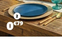 ASSIETTE Ø23,5 CM, POLYPROPYLÈNE