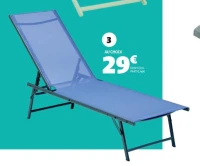 BAIN DE SOLEIL DIM. 181X33/92X55 CM