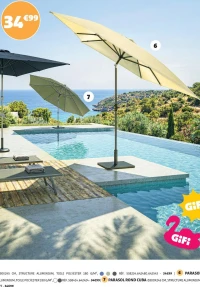 PARASOL ROND CUBA