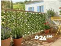 TREILLIS EXTENSIBLE FEUILLAGE OSIER 2X1 M