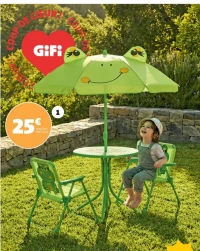 SALON DE JARDIN POUR ENFANT