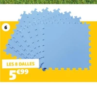 8 DALLES DE PROTECTION