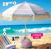 PARASOL DE PLAGE ANTI ENVOL
