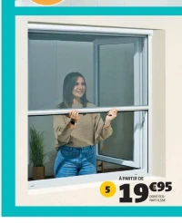 MOUSTIQUAIRE ENROULABLE FENÊTRE