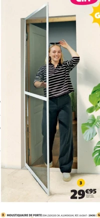 MOUSTIQUAIRE DE PORTE