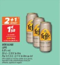 Bière blonde