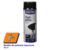 Bombe de peinture Spectrum