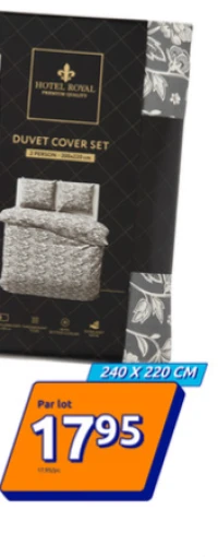 Parure de lit Hotel Royal 240 x 220 cm