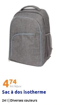 Sac à dos isotherme