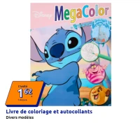 Livre de coloriage et autocollants
