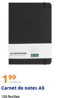 Carnet de notes A5