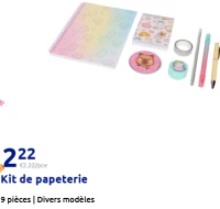 Kit de papeterie