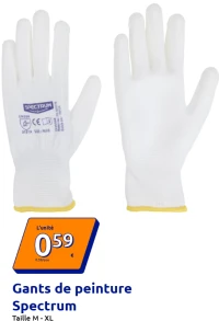 Gants de peinture Spectrum
