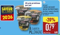 CRÈME DESSERT RICHE EN PROTÉINES Milsani