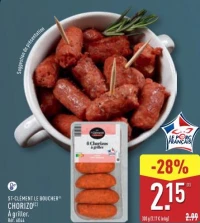 ST-CLÉMENT LE BOUCHER® CHORIZO À griller.