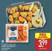 ST-CLÉMENT LE VOLAILLER PANÉS DE POULET Façon nachos.