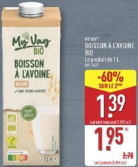 MY VAY® BOISSON À L'AVOINE BIO