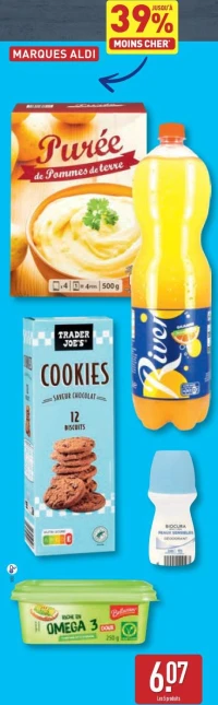 Purée de Pommes de terre, River, Trader Joe's Cookies, Bellasan Omega 3