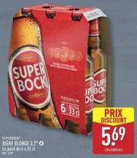 SUPERBOCK® BIÈRE BLONDE 5,2°